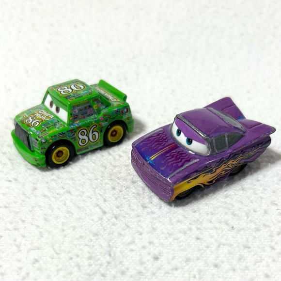 Disney Pixar Cars Mini Racers. 1.5” Long. Lightning McQueen, Ramone,Chick Hicks+ - Picture 4 of 8